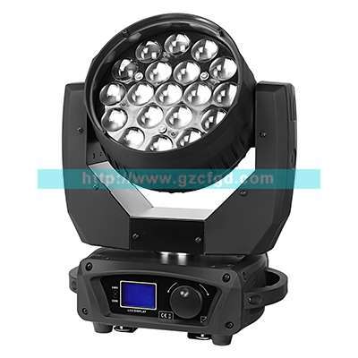 19pcs 12W LED Moving Head Zoom