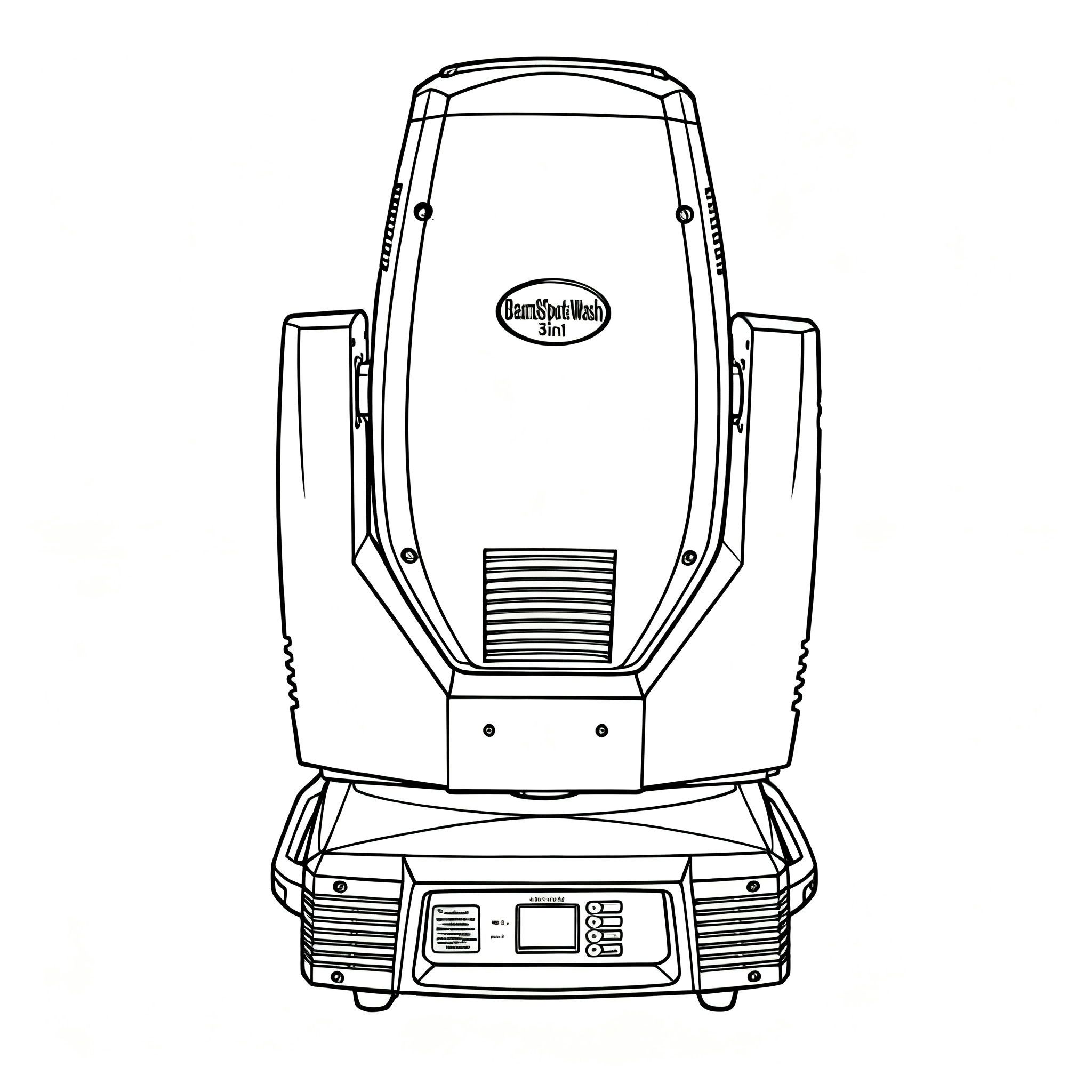 LED摇头染色及效果灯光
